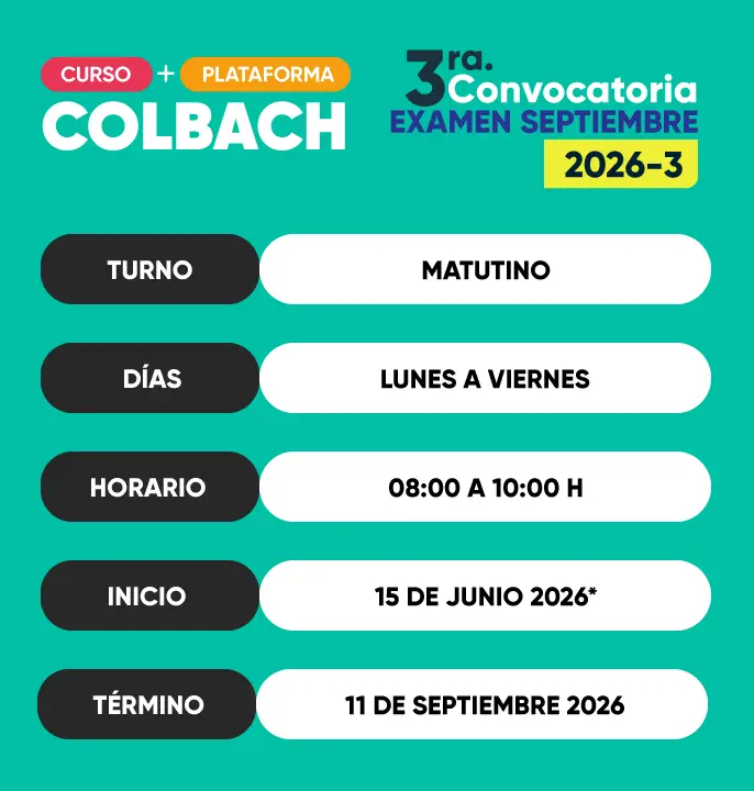 prepa con un examen exacer colbach